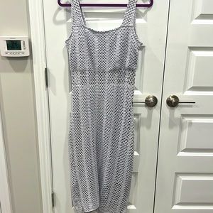 Lucyparis powder blue knit dress, size small